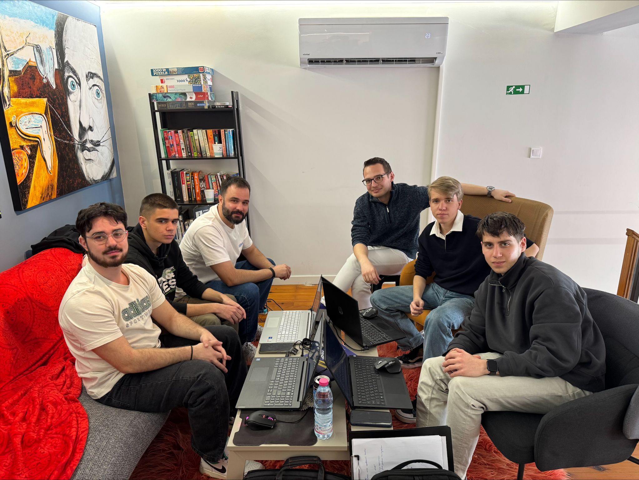 Team at work